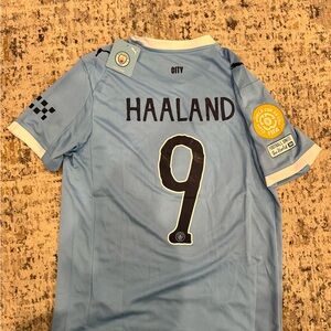 Haaland Puma Man City Jersey size Adult Small